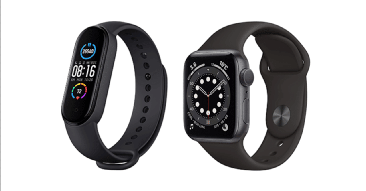 Xiaomi mi band 5 store vs apple watch 5
