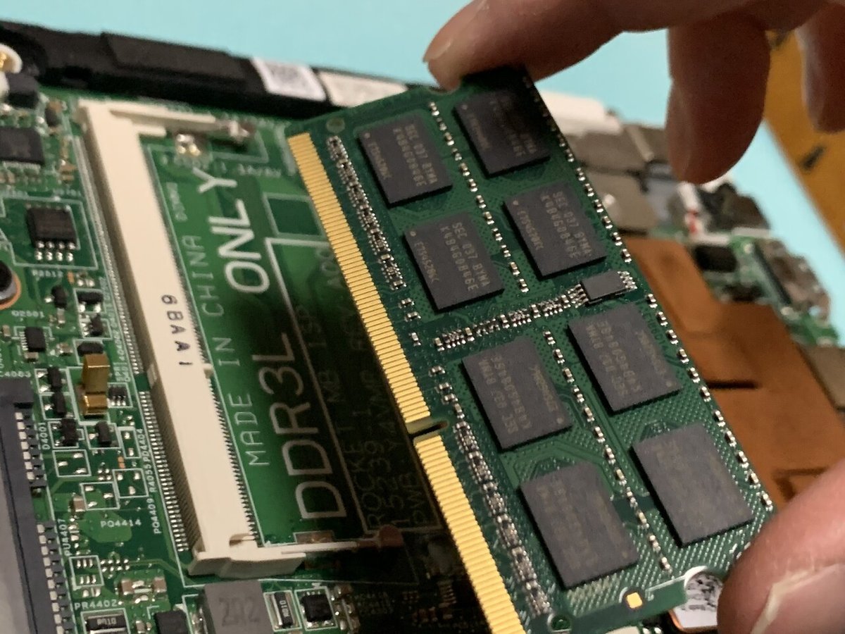 DELL inspiron 11 3000(3162) SSDクローン作成&メモリ増設｜イナくん