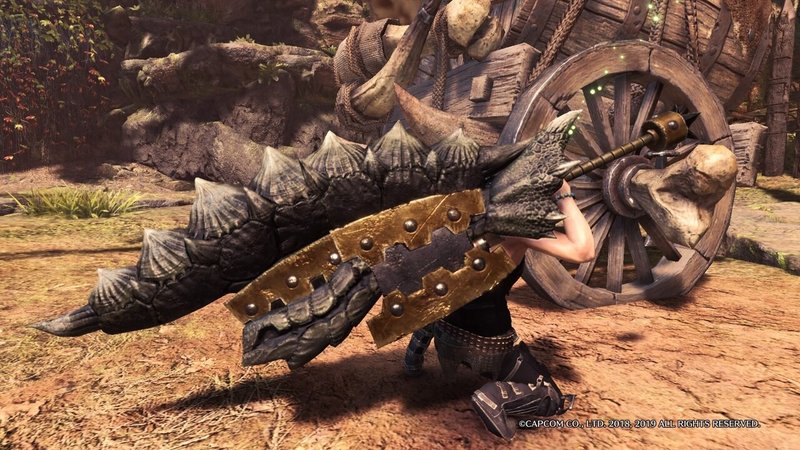 Mhw Ib スラッシュアックスギャラリー 角竜編 ぴょんキチ Note