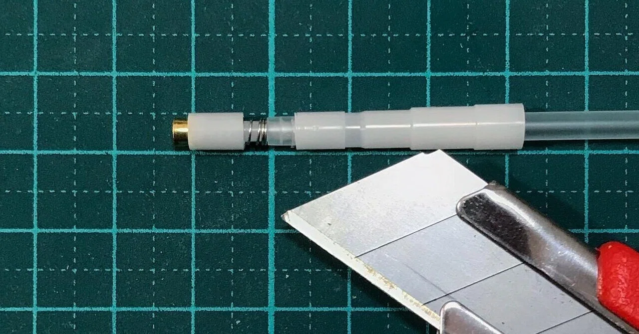 ぺんてる「スマッシュ」を改造して芯の太さを変えてみる（3） 1.3mm編