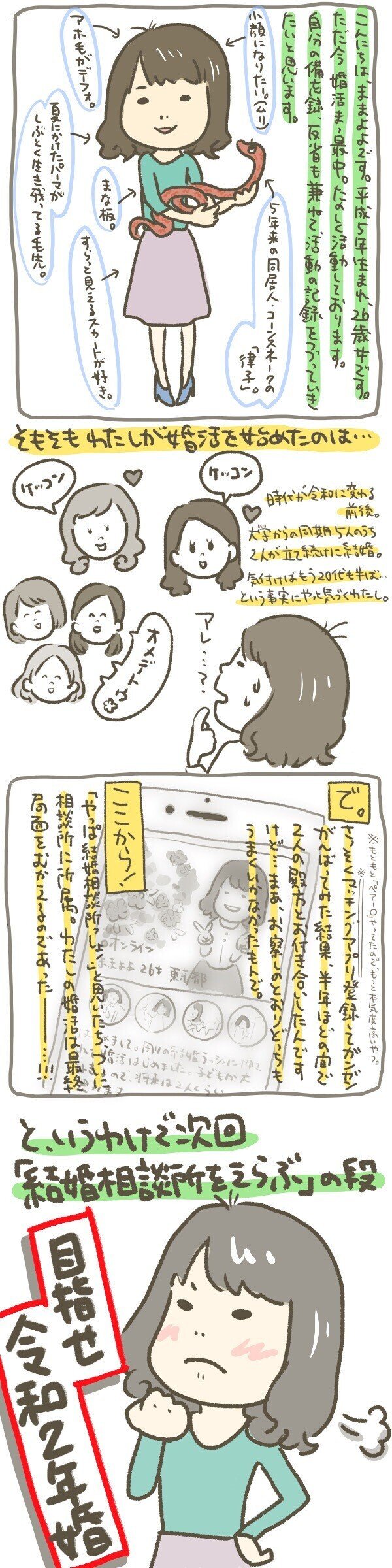 わたしが結婚相談所に入って半年で結婚するまで 1 Mamayoyo Note わたしが結婚相談所に入って半年で結婚するまで 1 Mamayoyo Note