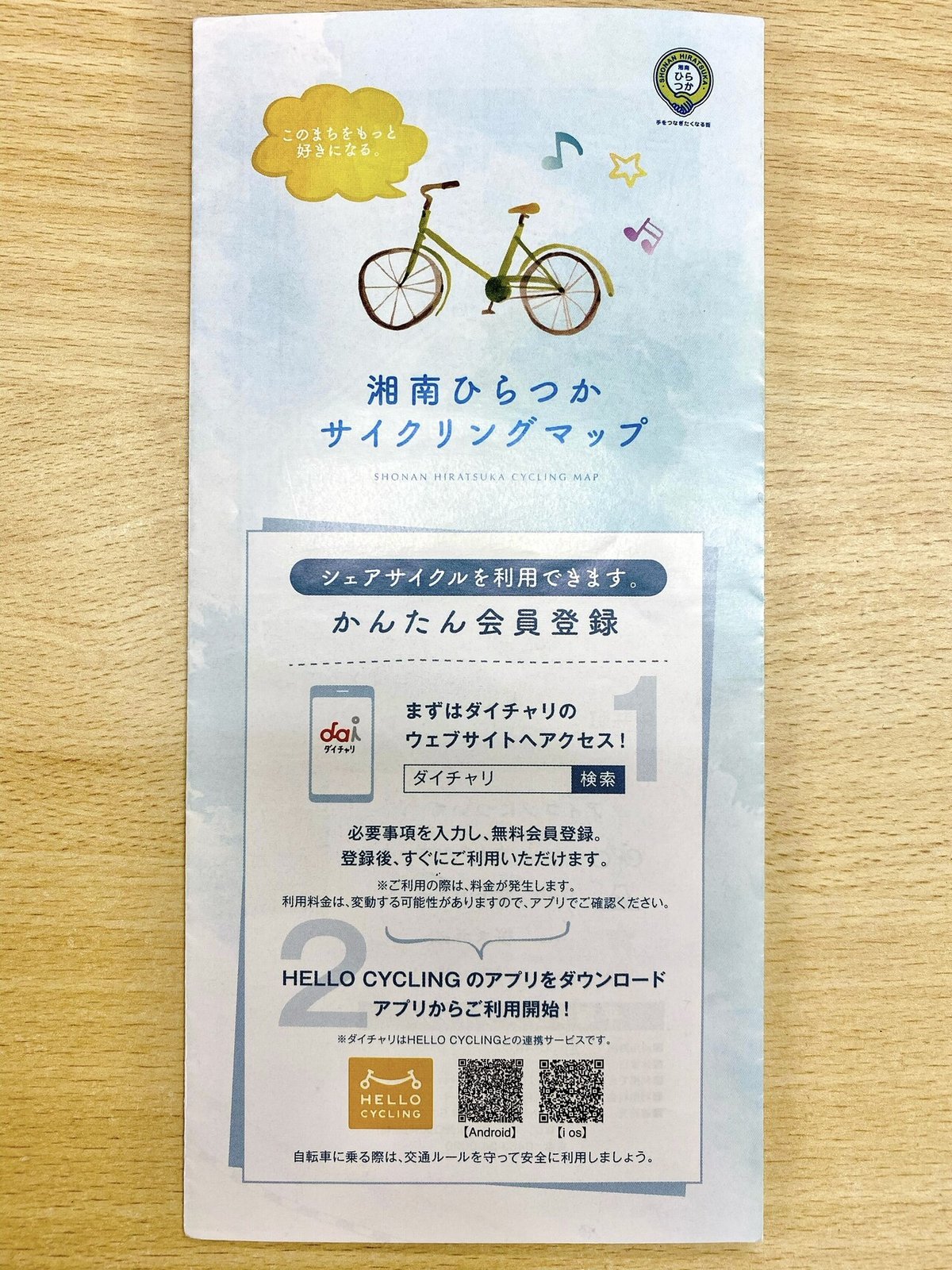 平塚市サイクリング ひらつかLaLaぽた「湘南ひらつかサイクリングマップ」を持って出かけよう ～パワースポット巡り編～ SURUGA Cycle Journal  Vol.67｜スルガ銀行サイクリングプロジェクト