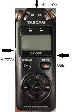 TASCAM DR-05Xを使ったバイノーラル(ステレオ)配信の設定｜ファム君の