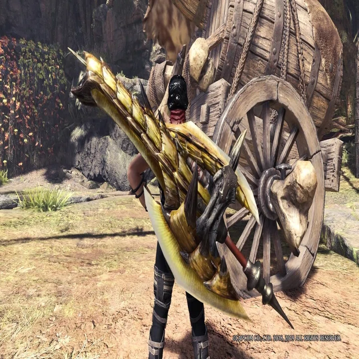 MHW:IB】スラッシュアックスギャラリー⑥・雌火竜編｜ぴょんキチ