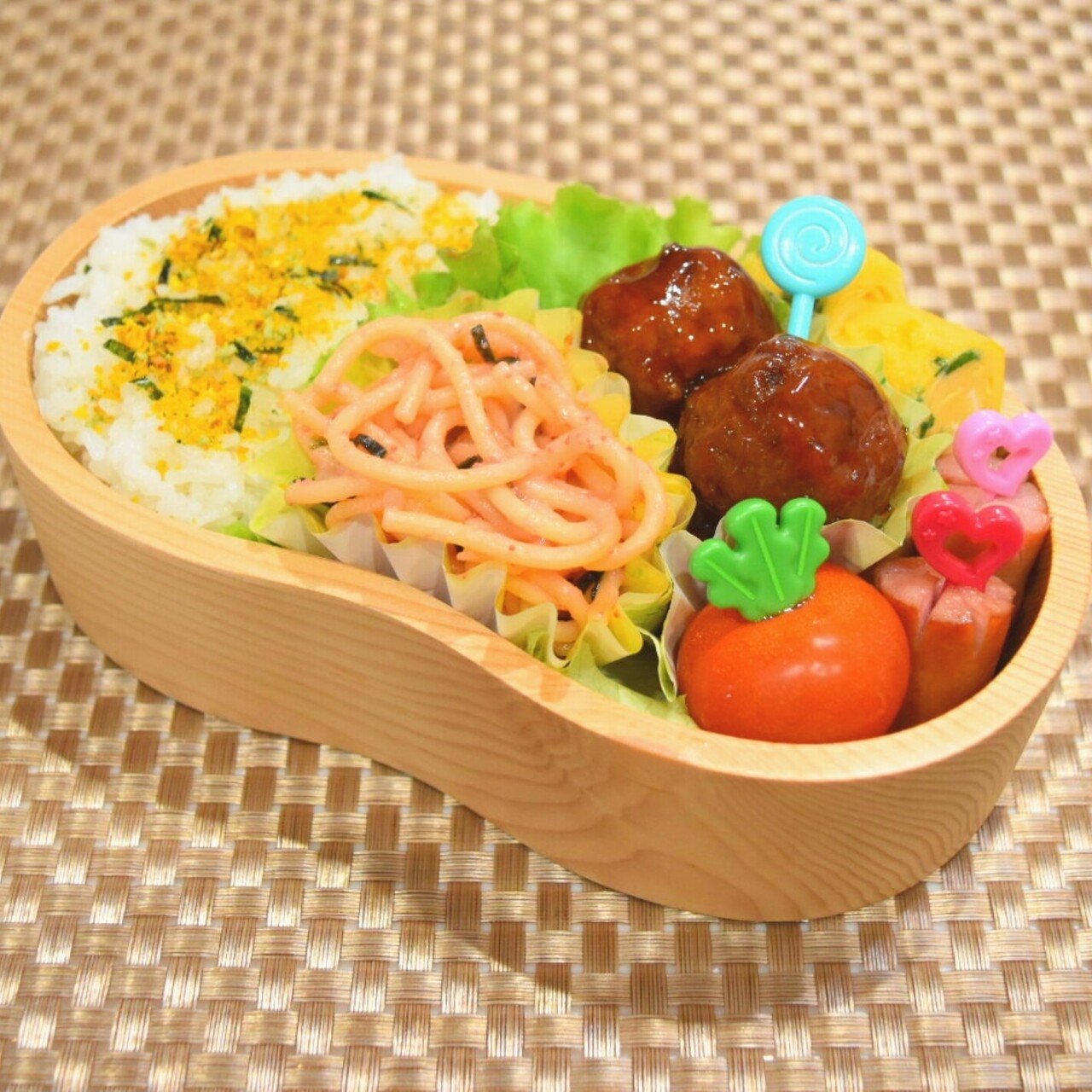 今日のお弁当 桜餅 Note 今日のお弁当 桜餅 Note