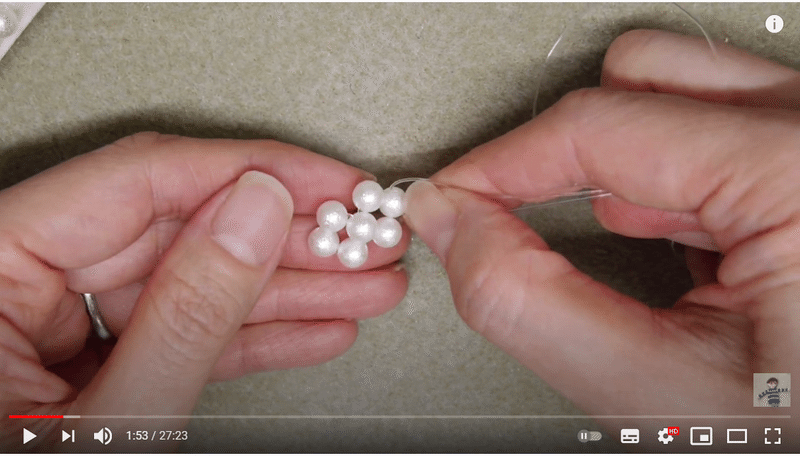 スマホ用ビーズバッグの作り方 ビーズドール作家haru Note