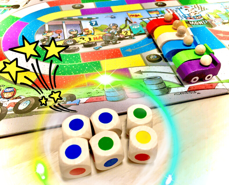 ♯知育 “賢い子”を育てるボードゲーム② サイコロ6つと頭を駆使して