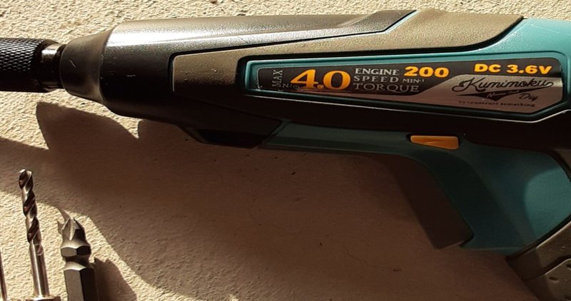 カインズ電動ドライバー Miwacyan Note