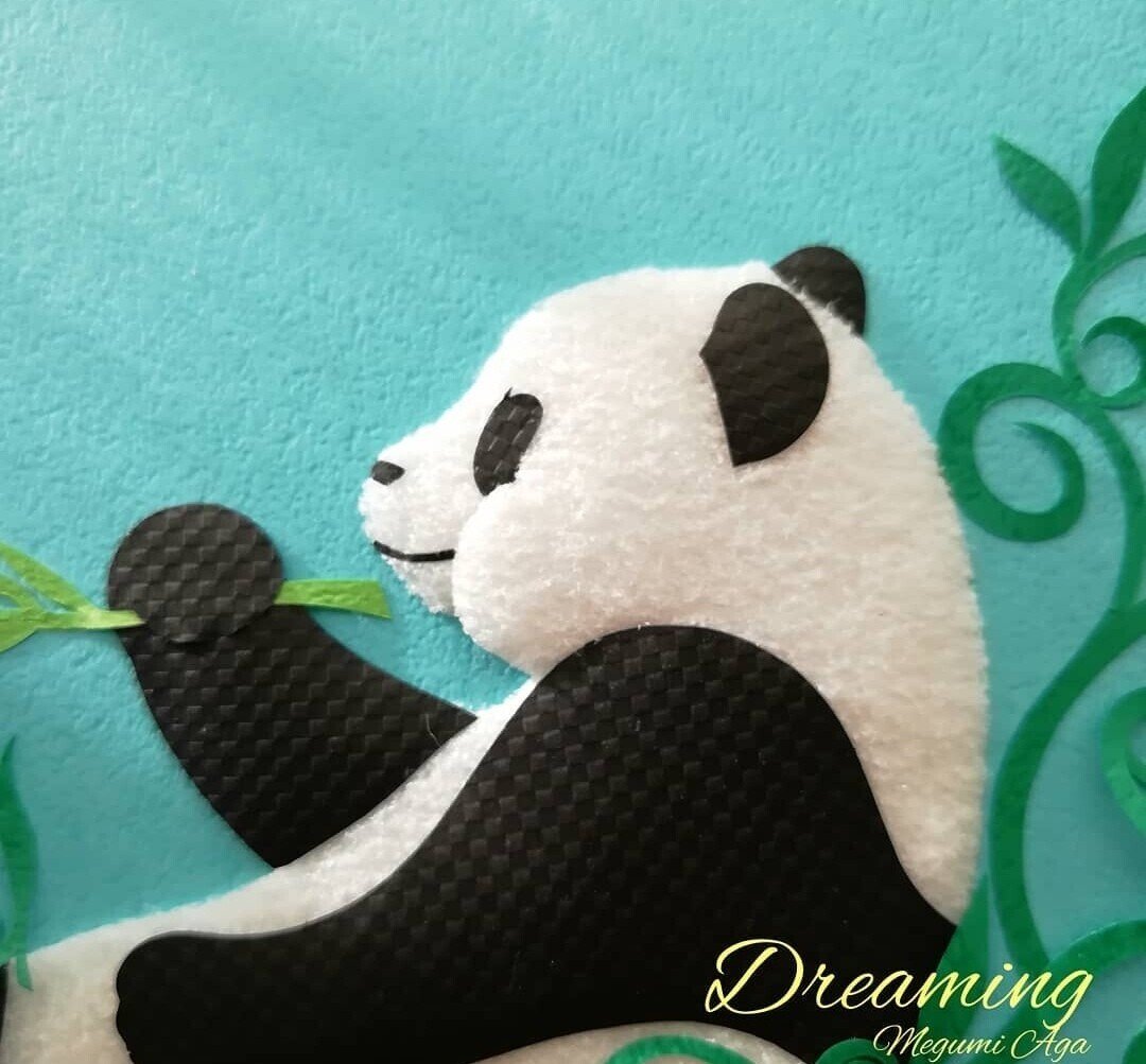 切り絵作品4 Dreaming 切り絵作家 あがめぐみ Note