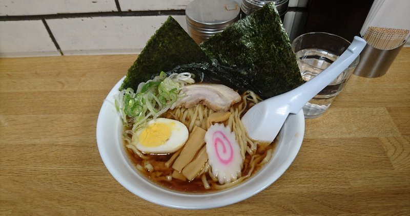 立ち食い蕎麦屋さんのラーメン う Note 立ち食い蕎麦屋さんのラーメン う Note