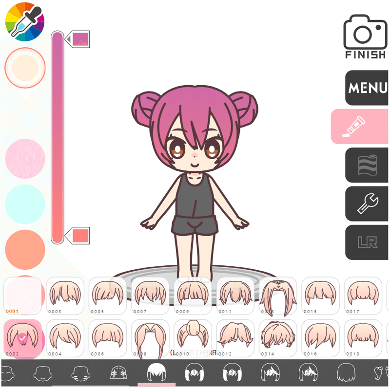 かんたん操作で Charat キャラを作る カティア Note かんたん操作で Charat キャラを作る カティア Note
