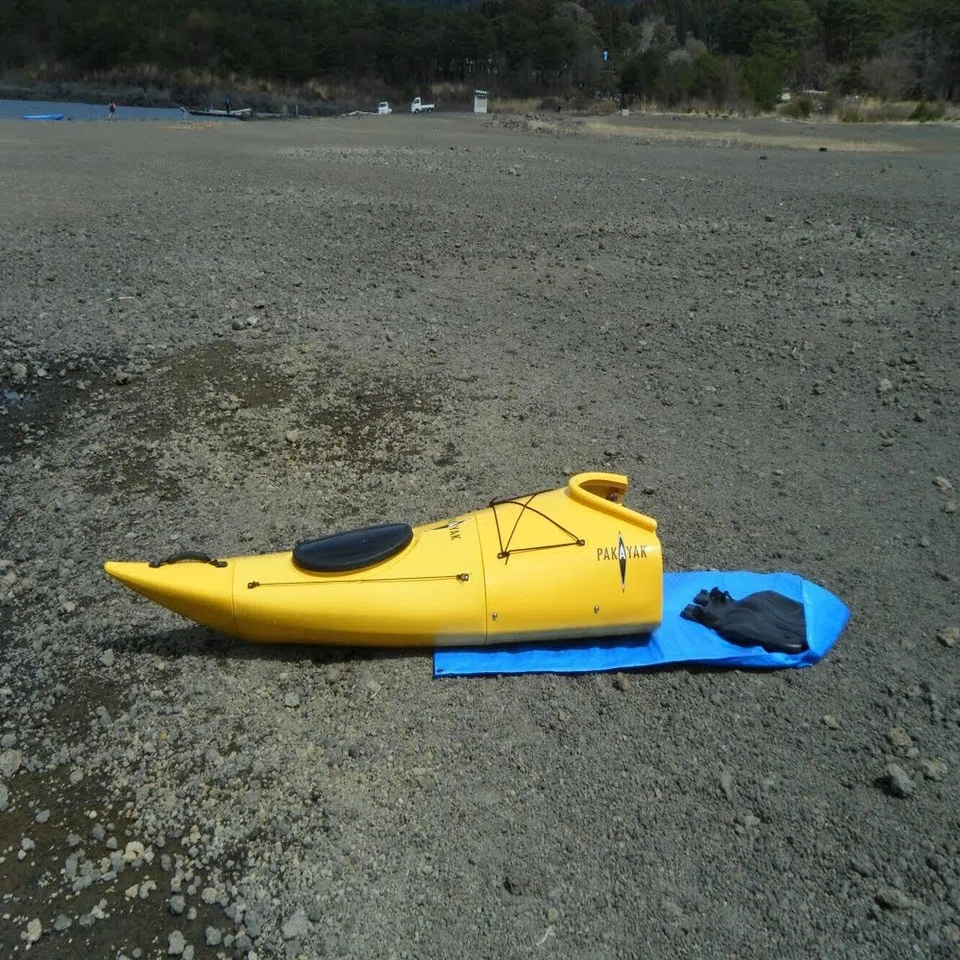 持ち運びできるリジットカヤック PAKAYAK Bluefin142｜けんちゃん