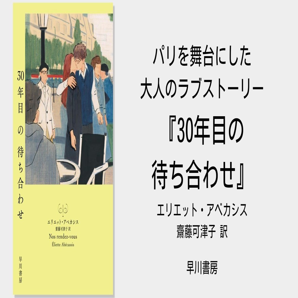 運命の人だと思った 運命が残酷だなんて知らなかった 恋愛小説 30年目の待ち合わせ エリエット アベカシス Hayakawa Books Magazines B