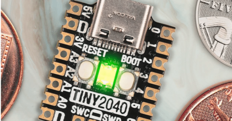 Tiny40 海賊ロボ忍者さるなraspberrypi Picoよりもっと小さいrp40開発ボードを試してみる 神楽坂らせん Note