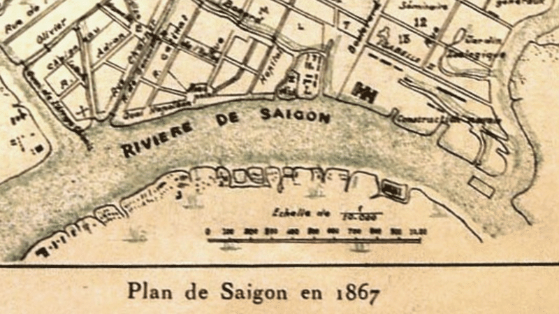 1867年の地図
