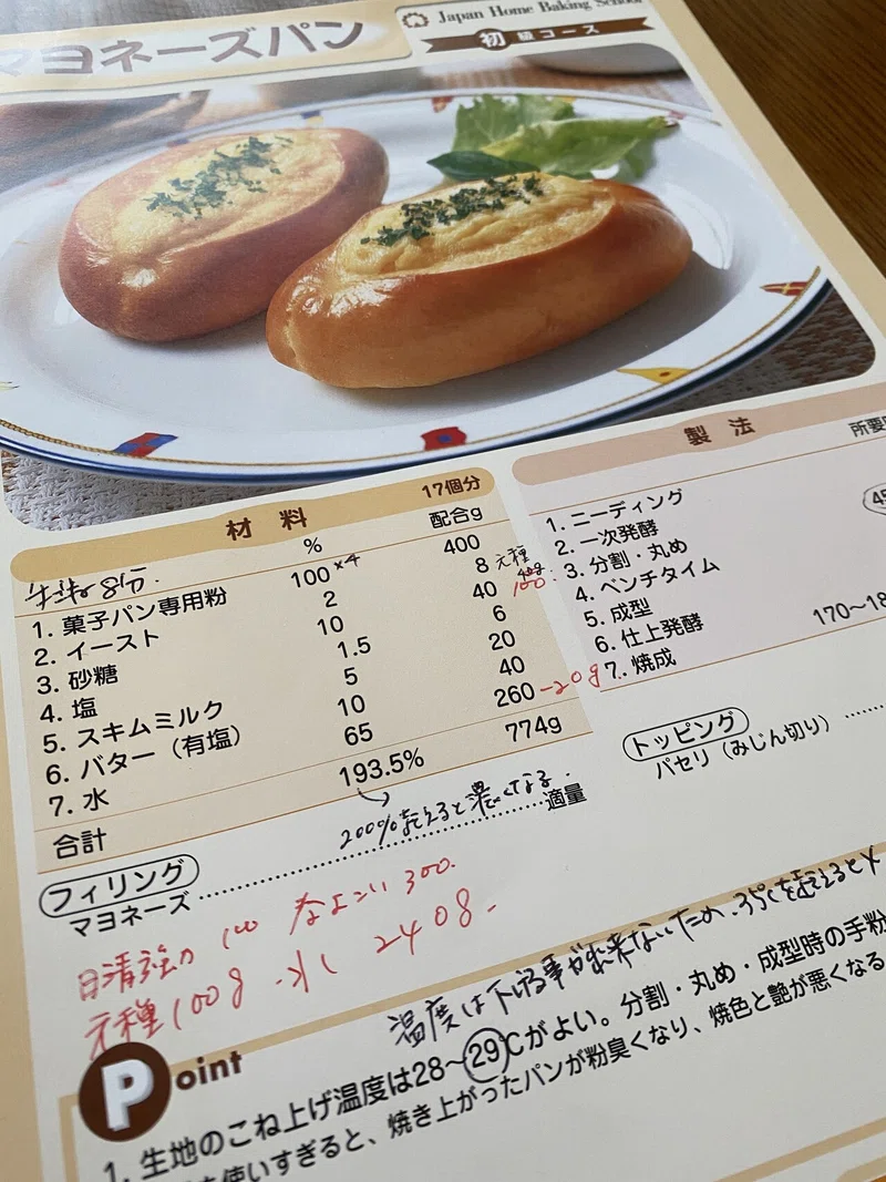 ドライイーストのレシピを自家製酵母に置き換えてみた Sumi Bread Note