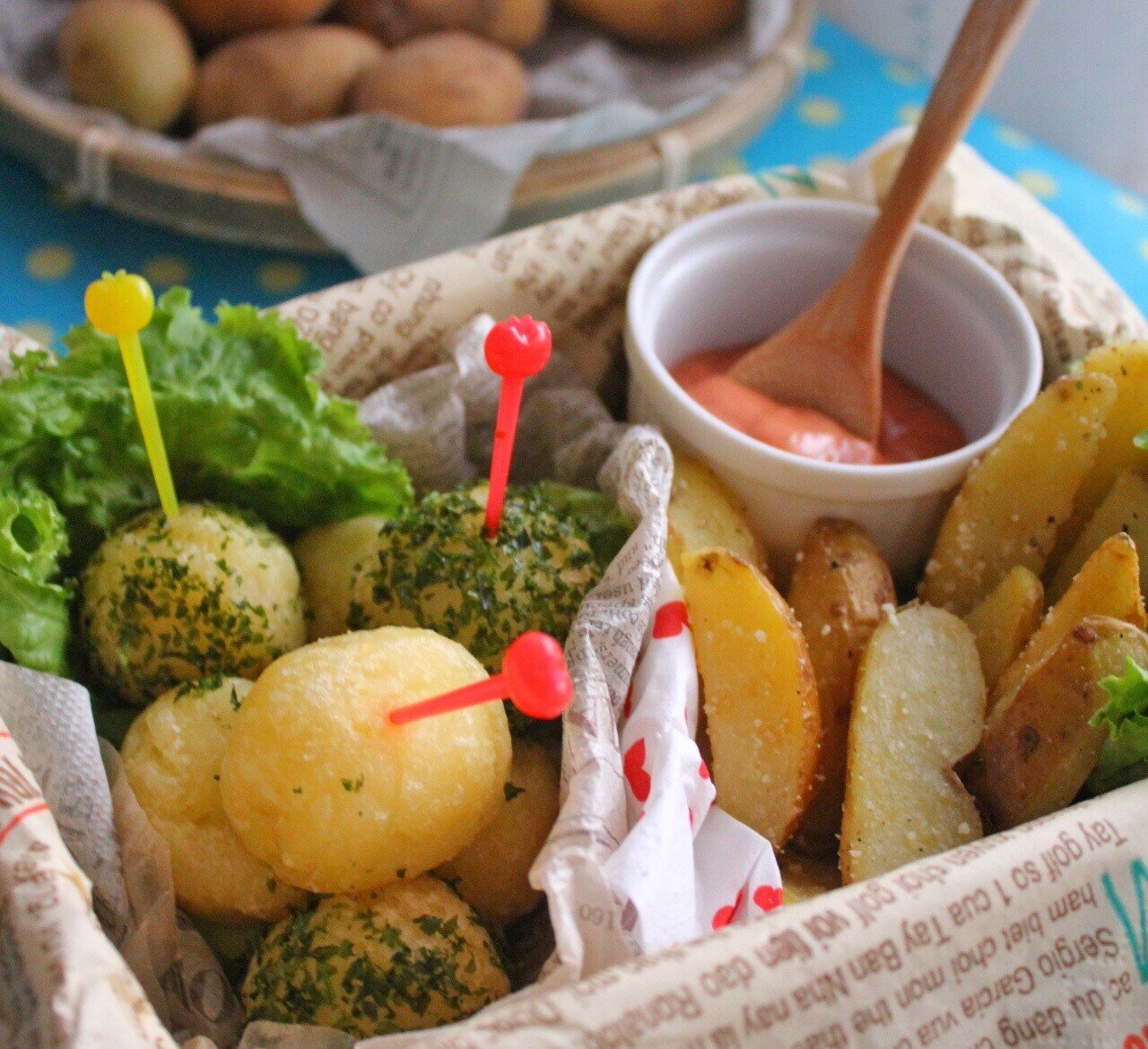 新じゃがでフライドポテトと「ころころポテトボール」の作り方｜松本