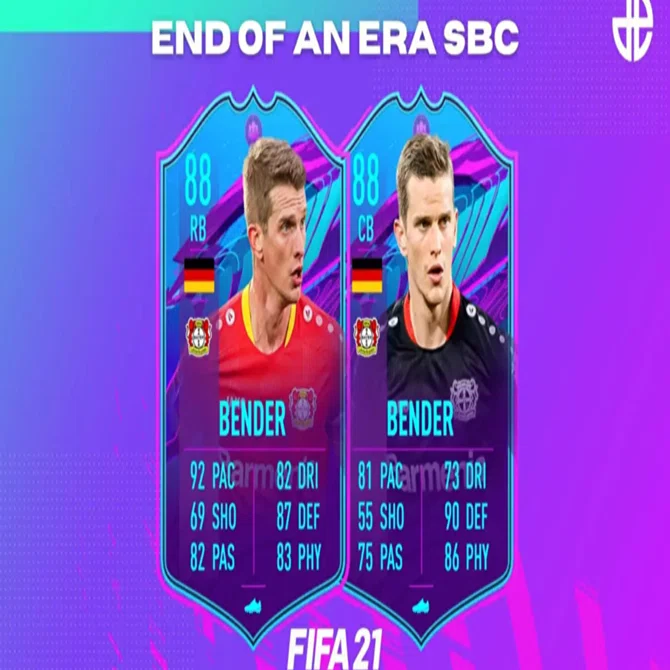 FIFA21ベンダー兄弟エンドオブエラSBCを完成させる方法：CBとRBの 