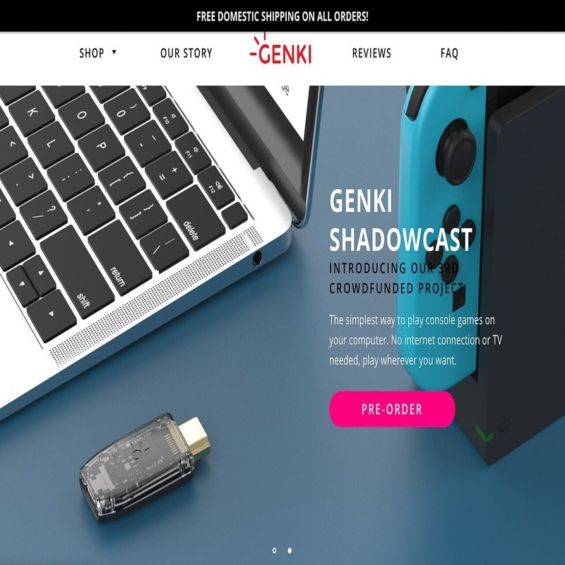 西田の論壇 ノートpcにゲームなどの画面を低遅延入力 Genki Shadowcast を使ってみる 西田宗千佳 Note