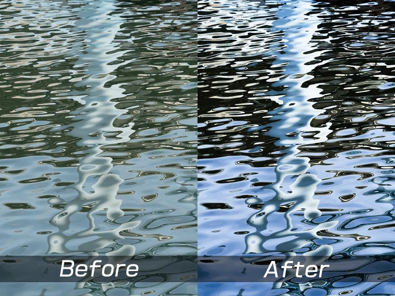 自ら分析する撮影のポイント 8 水面を抽象画の様に見せる撮影と編集方法 岩田 量自 Note