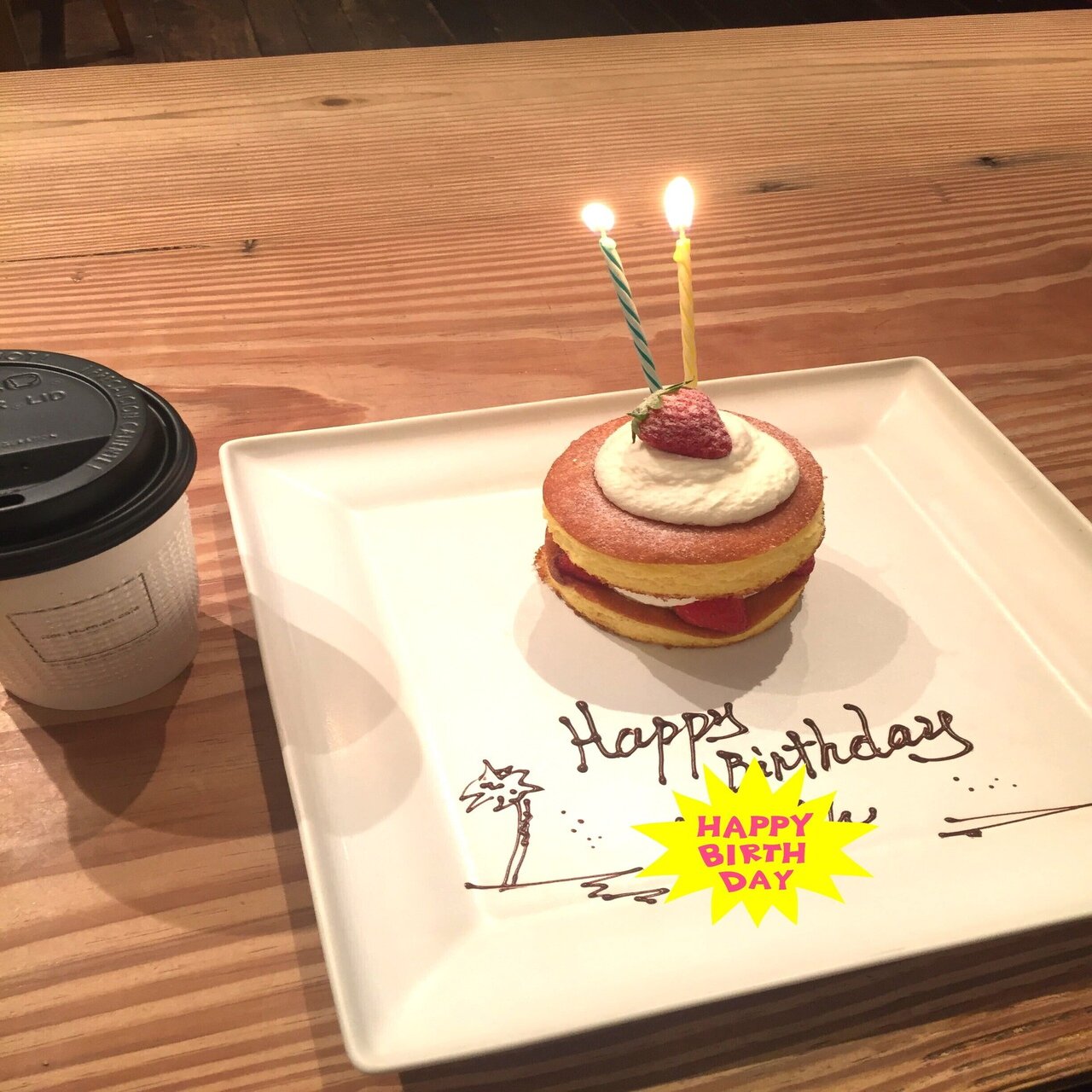 カフェ 東京バースデープレート コレクション ヤナギー Note