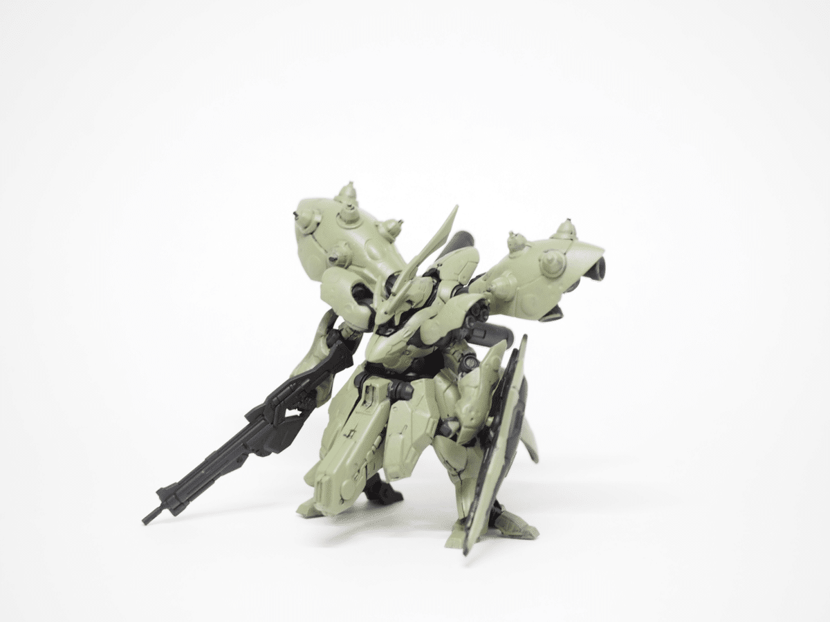 記事No.002 ガンダムアーティファクト ナイチンゲールを筆塗り① 記事No.002 ガンダムアーティファクト ナイチンゲールを筆塗り①