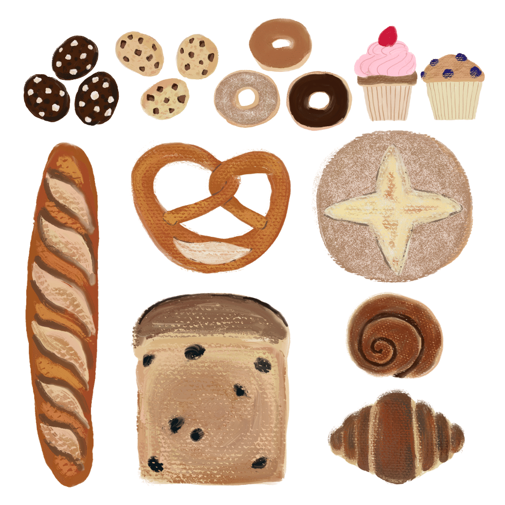 イラスト素材 パン屋 おまけ 犬1匹 あきこば 絵と言葉で日常に物語を届ける Note イラスト素材 パン屋 おまけ 犬1匹 あきこば 絵と言葉で日常に物語を届ける Note