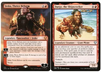 EDH】《船壊し、ダーゴ》+《三度の再誕、ジェスカ》変身軸(想定レベル7 