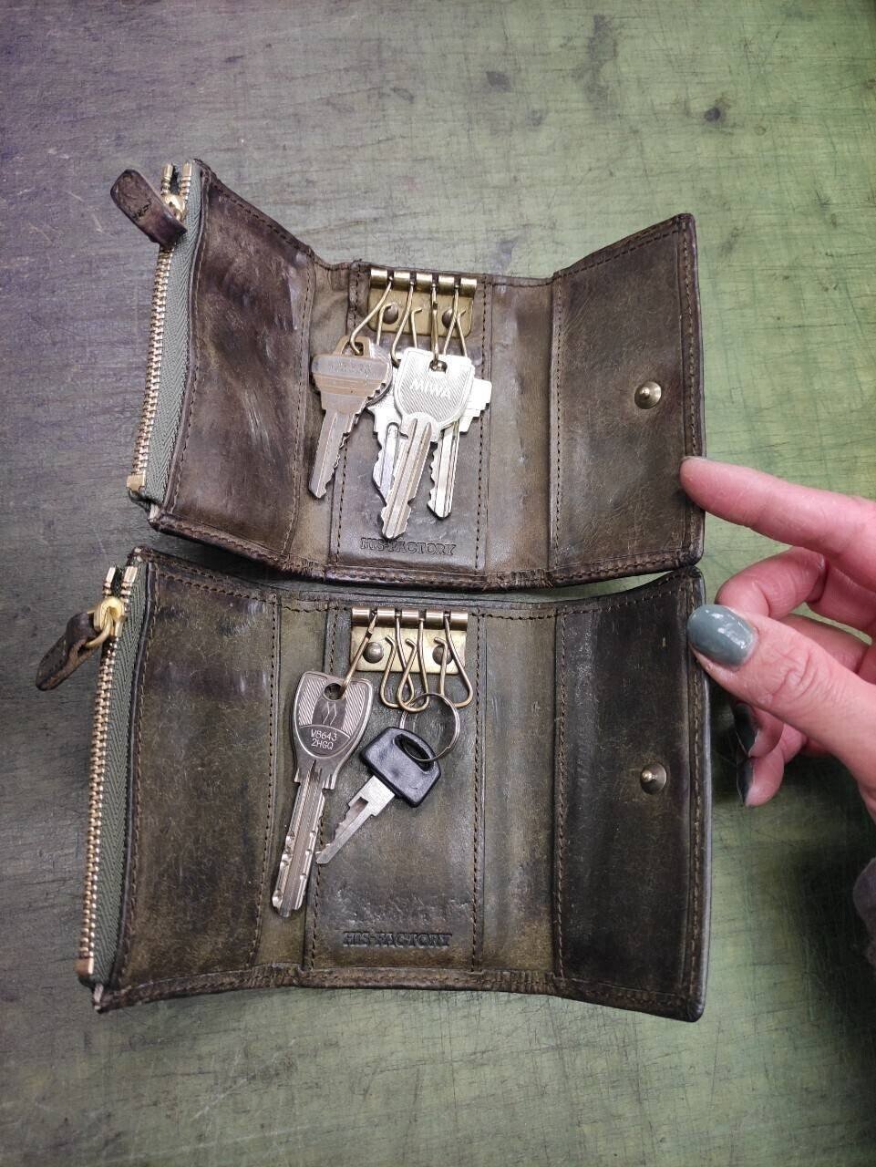 ミッレフォッリエ　プエブログリージョ m+ - ミッレフォッリエ プエブロレザー グリージョ エムピウの通販 by