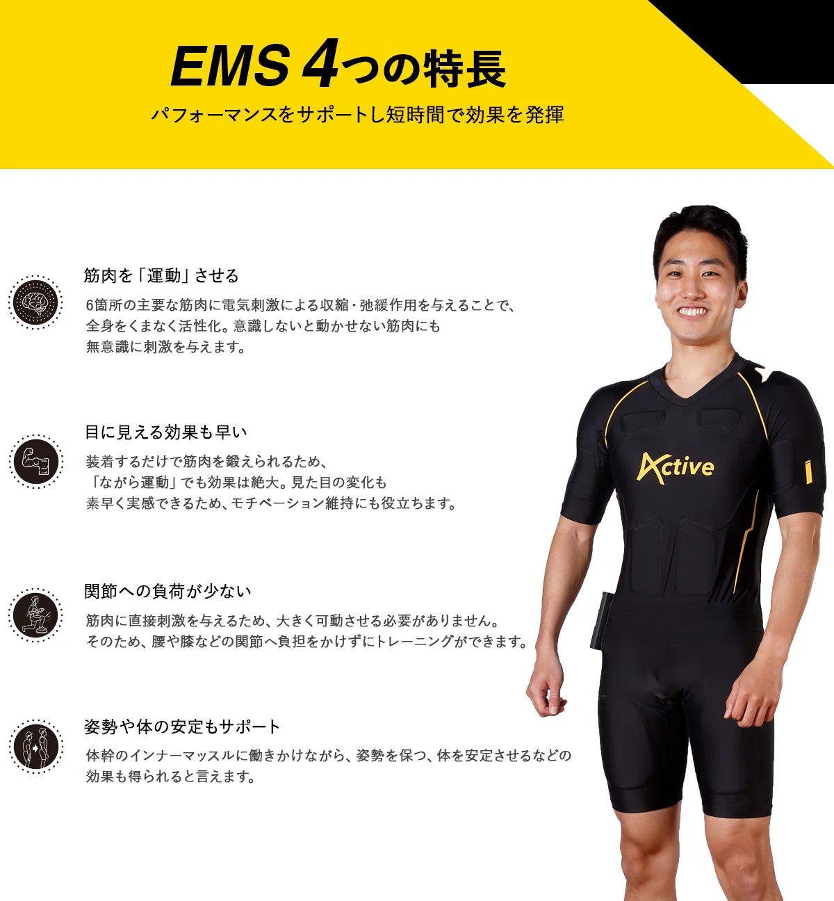 EMSスーツ Activeの値段は？ジムと比較レビュー！｜じょにい