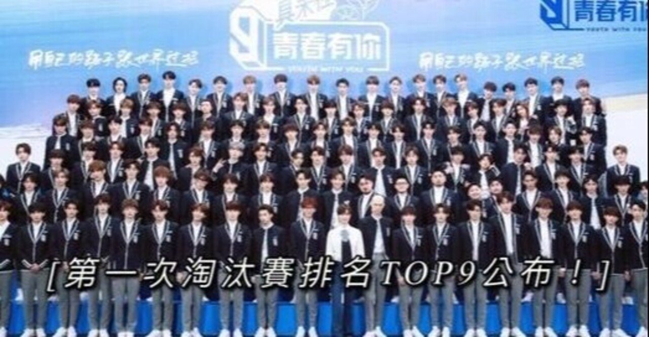 青春有你3（Youth with You3）、第1回順位発表結果についてご紹介し