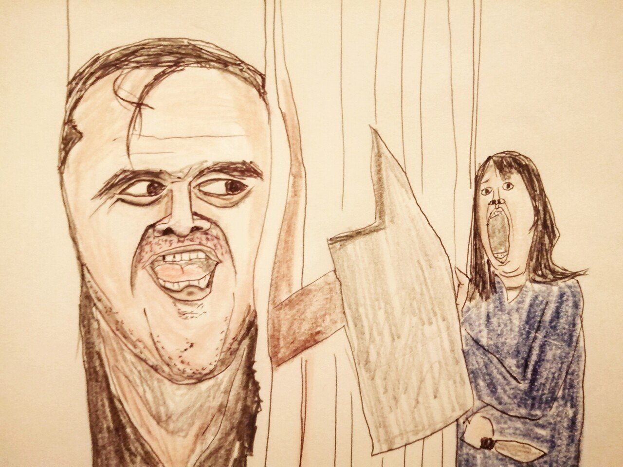 シャイニング 映画イラスト Yuya Noguchi 野口雄也 Note