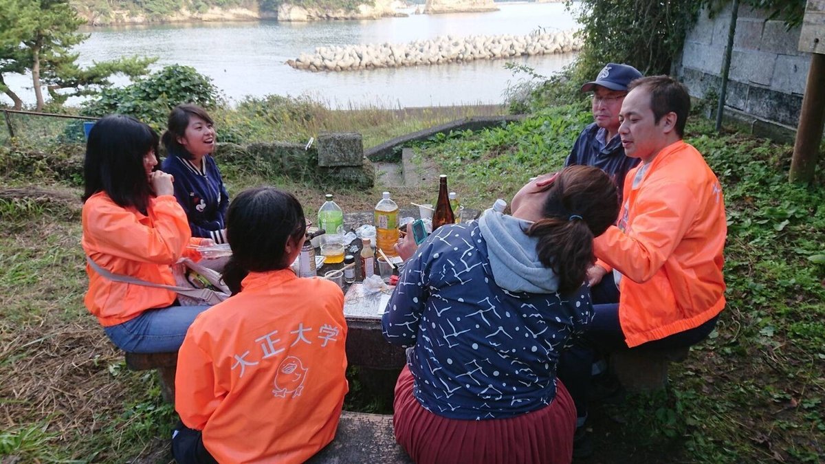 【写真6】桂島ＢＢＱ風景