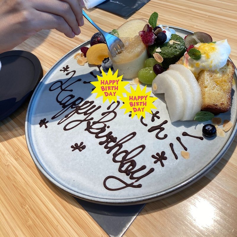カフェ 東京バースデープレート コレクション ヤナギー Note カフェ 東京バースデープレート コレクション ヤナギー Note