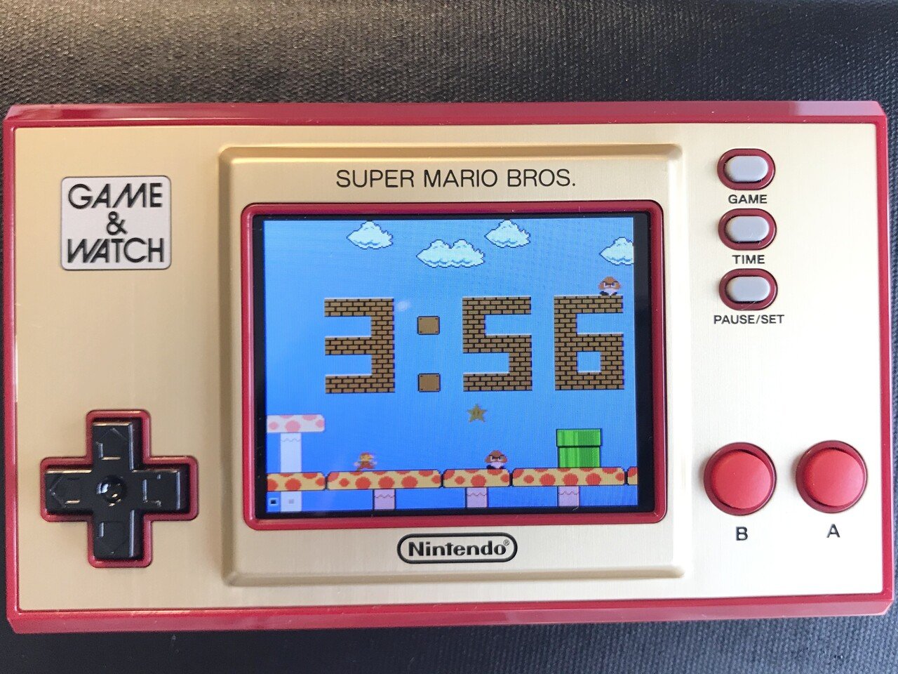 今月末まで限定発売している、マリオのゲームウォッチを入手