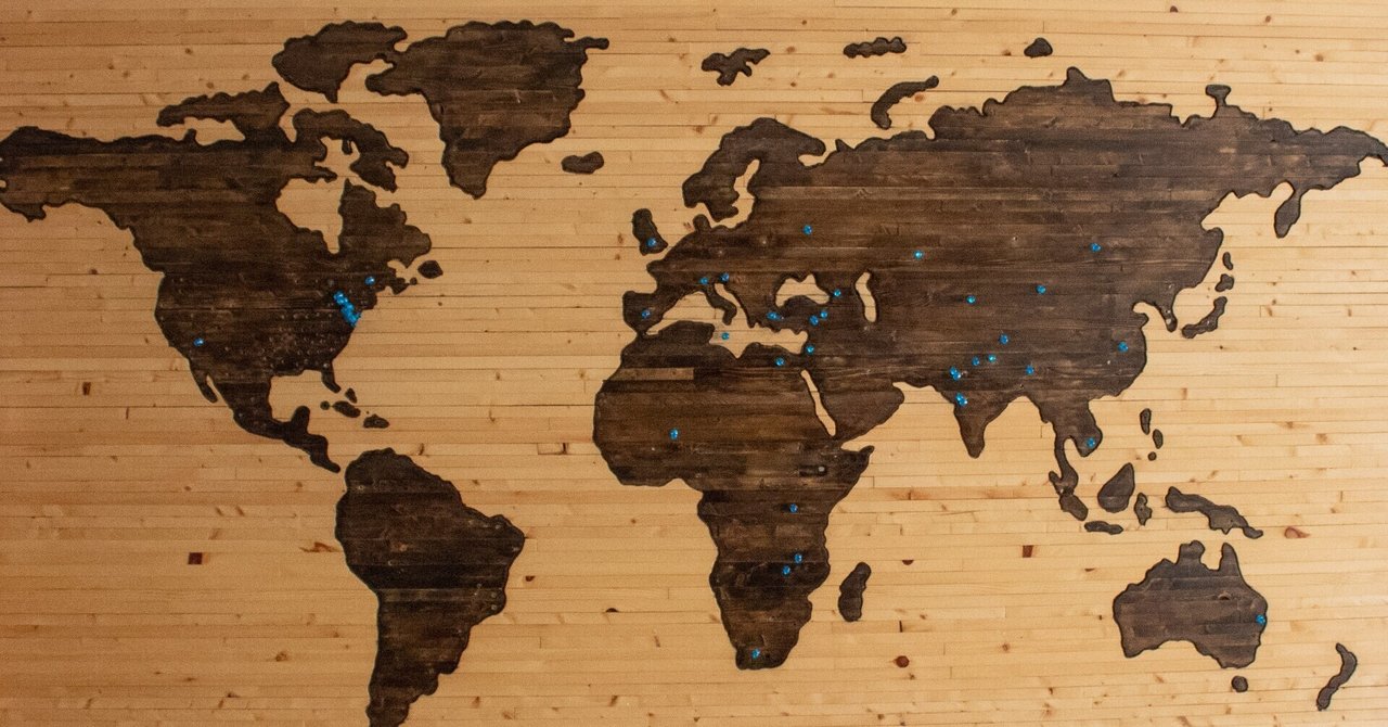 世界地図を使う時に気を付けたいこと 原理恵子 Note