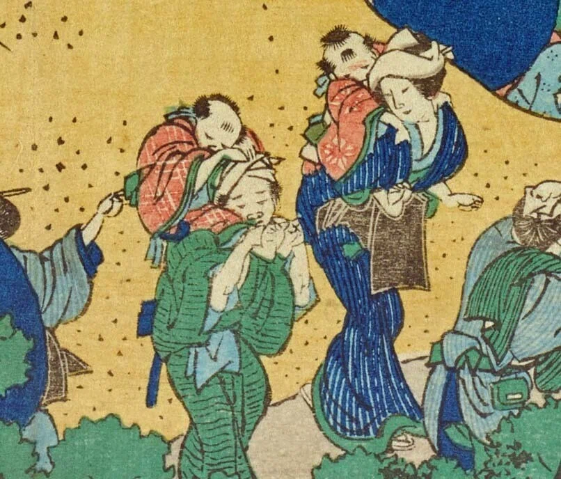 江戸っ子たちのお花見に参加してみよう｜太田記念美術館
