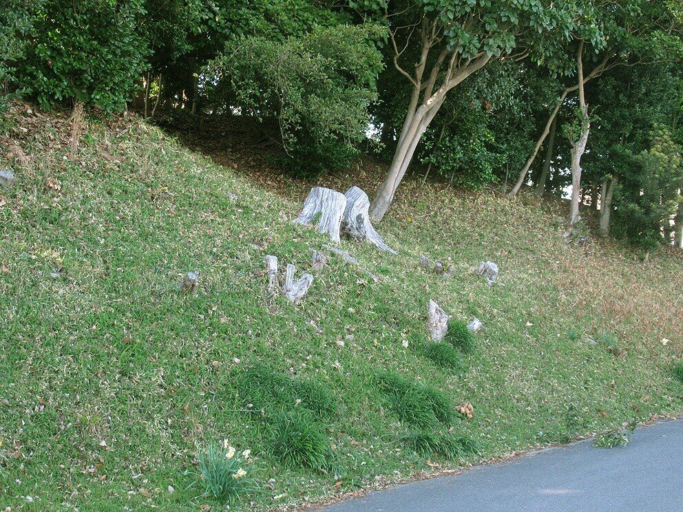 4A比蘇山古墳東側面