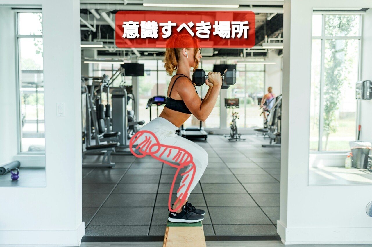 スクワット 女性 フォーム 姿勢