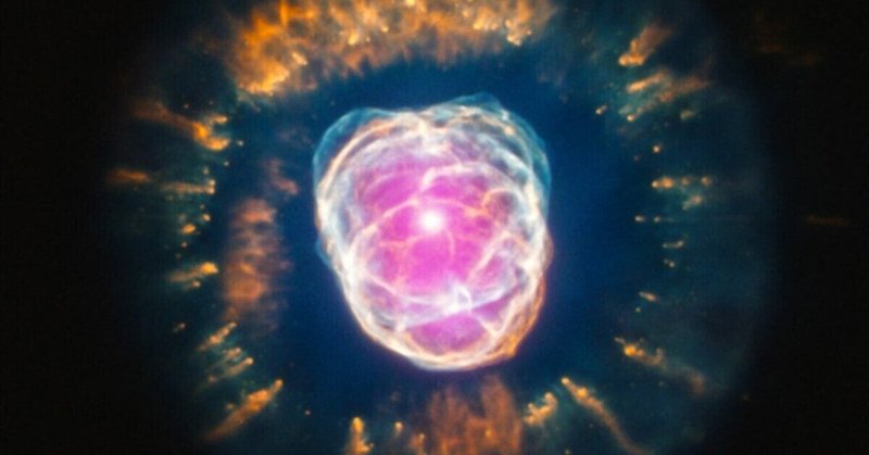 泡とリングの二重構造 ふたご座の惑星状星雲ngc 2392 Sorae 宇宙へのポータルサイト Note
