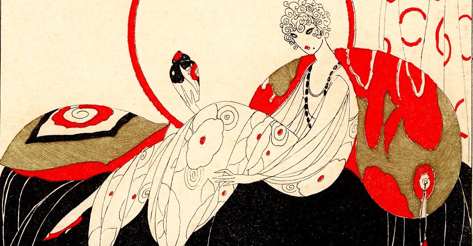 La Guirlande フランス アールヌーボー期のモード雑誌 キータン Note