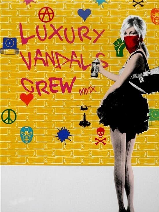 絵画 STATIC LUXURY VANDALS Main Edition 場末のアート分析】〜Static編〜｜グラフティ太郎