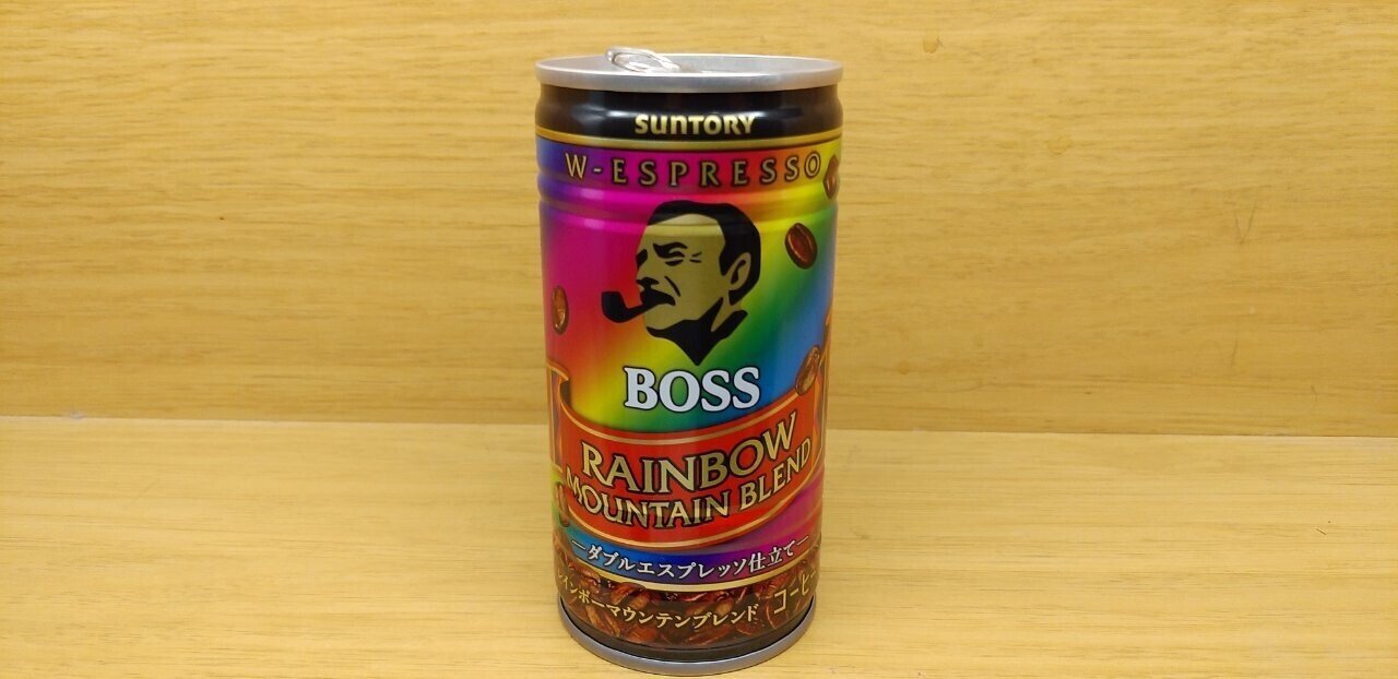 缶コーヒー Boss レインボーマウンテンブレンド 大和 Yamato Note