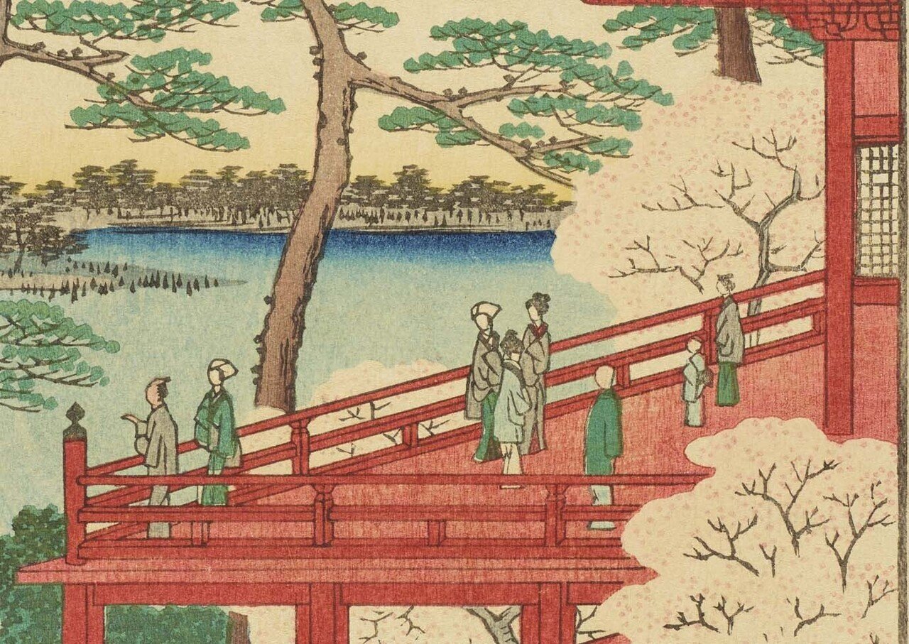 歌川広重の「名所江戸百景」でお花見を楽しもう｜太田記念美術館