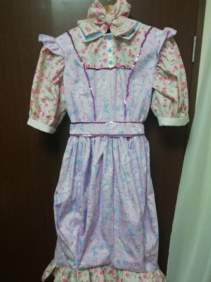 ソーイング コスチュームワンピースを完成させる 結花ノワール Note