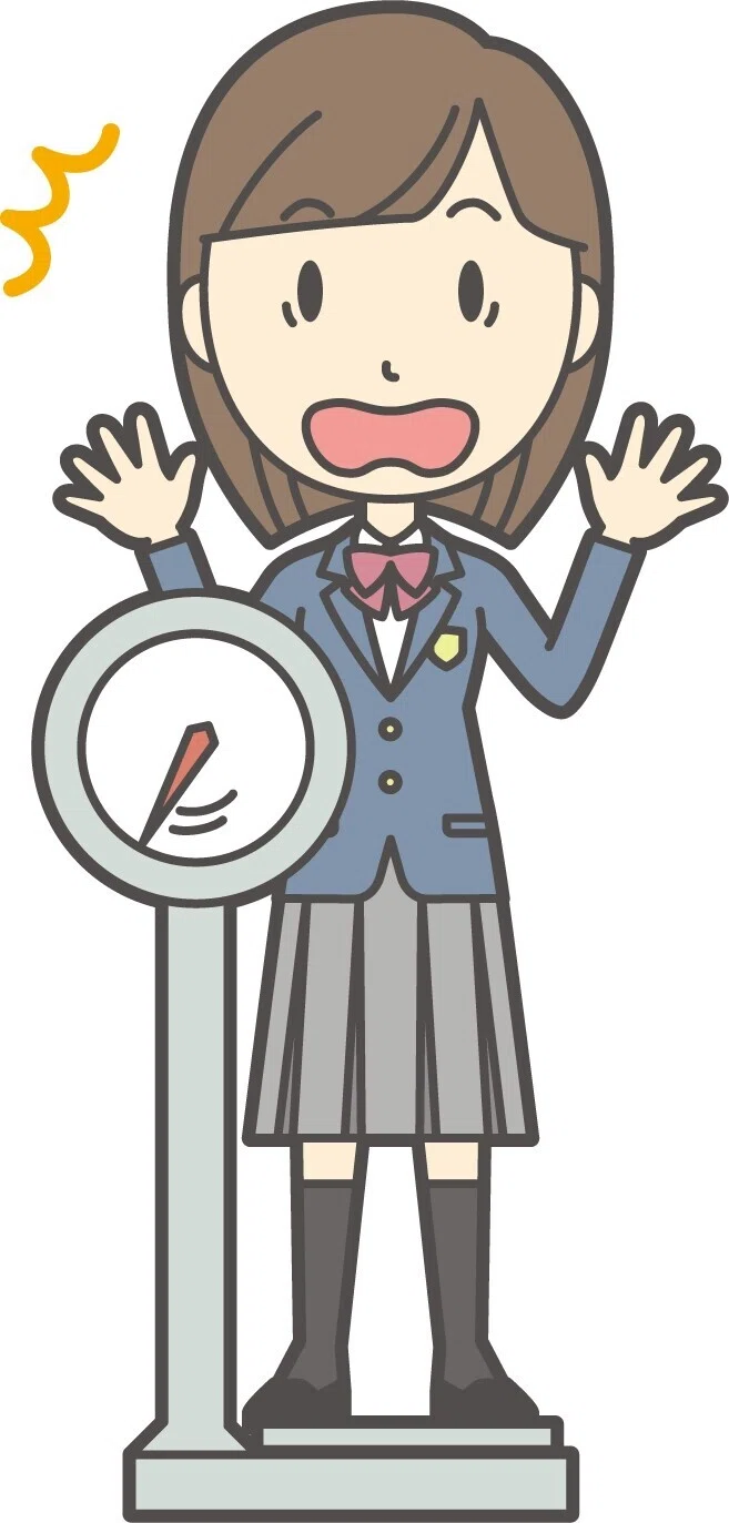 体重計とjk