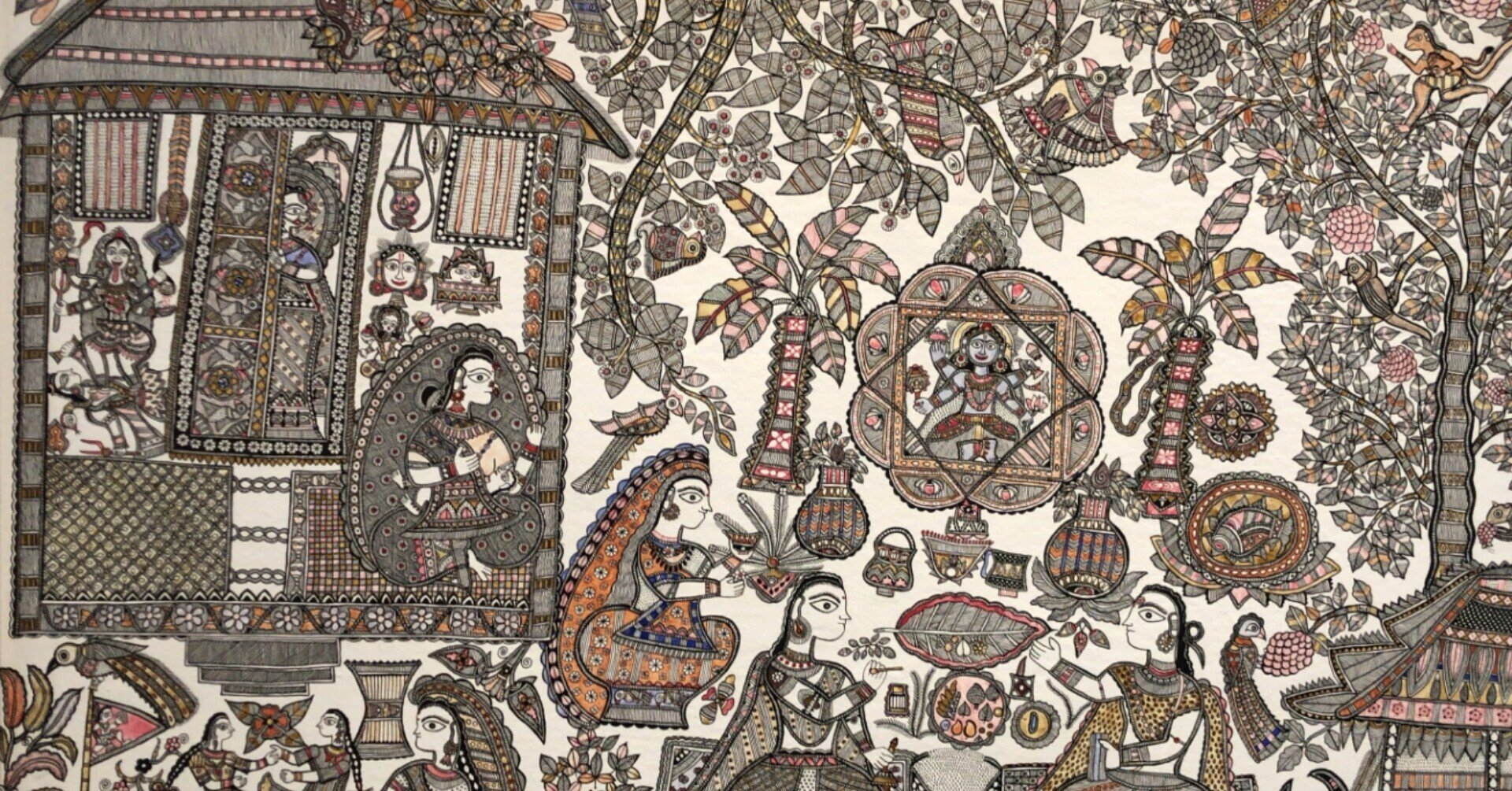 ミティラー美術館コレクション展がすごかった｜お粥研究家 鈴木かゆ