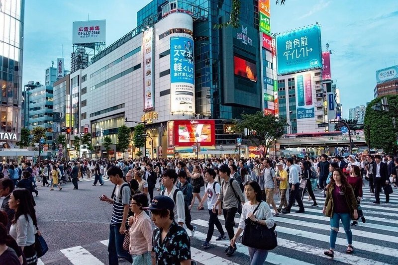 街並み・東京・群衆