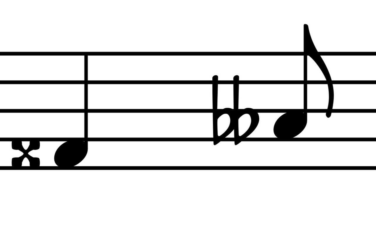 楽譜 ダブルシャープとダブルフラットは必要なのかお話します ナカジ クラリネット奏者の研究日記 Note 楽譜 ダブルシャープとダブルフラットは必要なのかお話します ナカジ クラリネット奏者の研究日記 Note