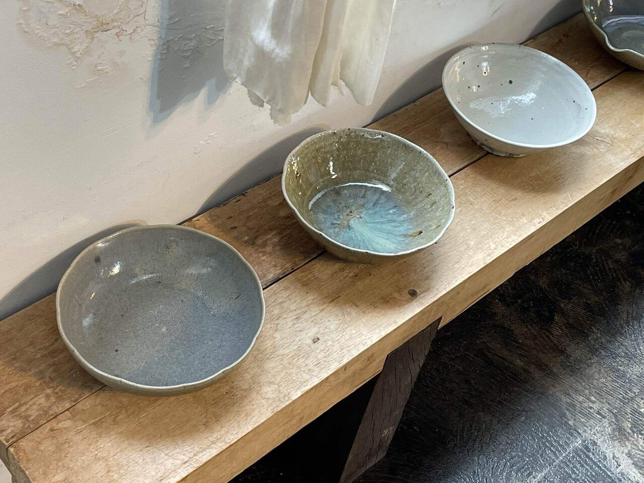 新品未使用 余宮隆さん 青 木の葉皿 2021.3.20（土）続・器を買いに｜二宮なゆみ